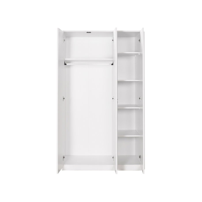 Hanah Home Armario Blanco con Estantes